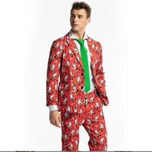 Santa Stripper 3 Piece Ugly Christmas Suit